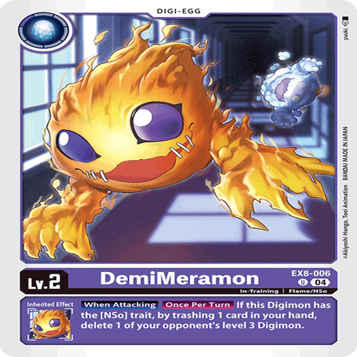 (006) DemiMeramon - EX8
