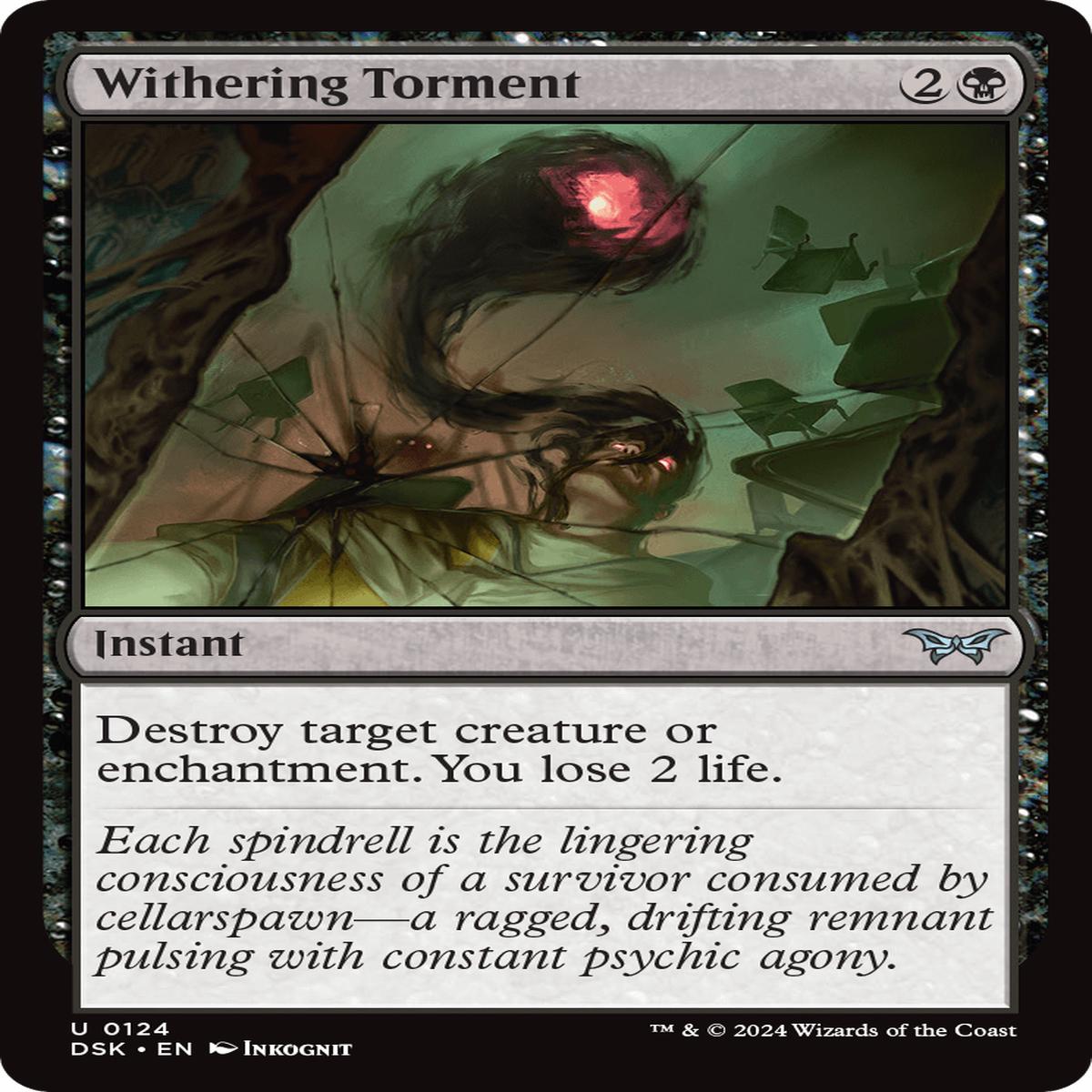 (0124) Withering Torment - Duskmourn: House of Horror