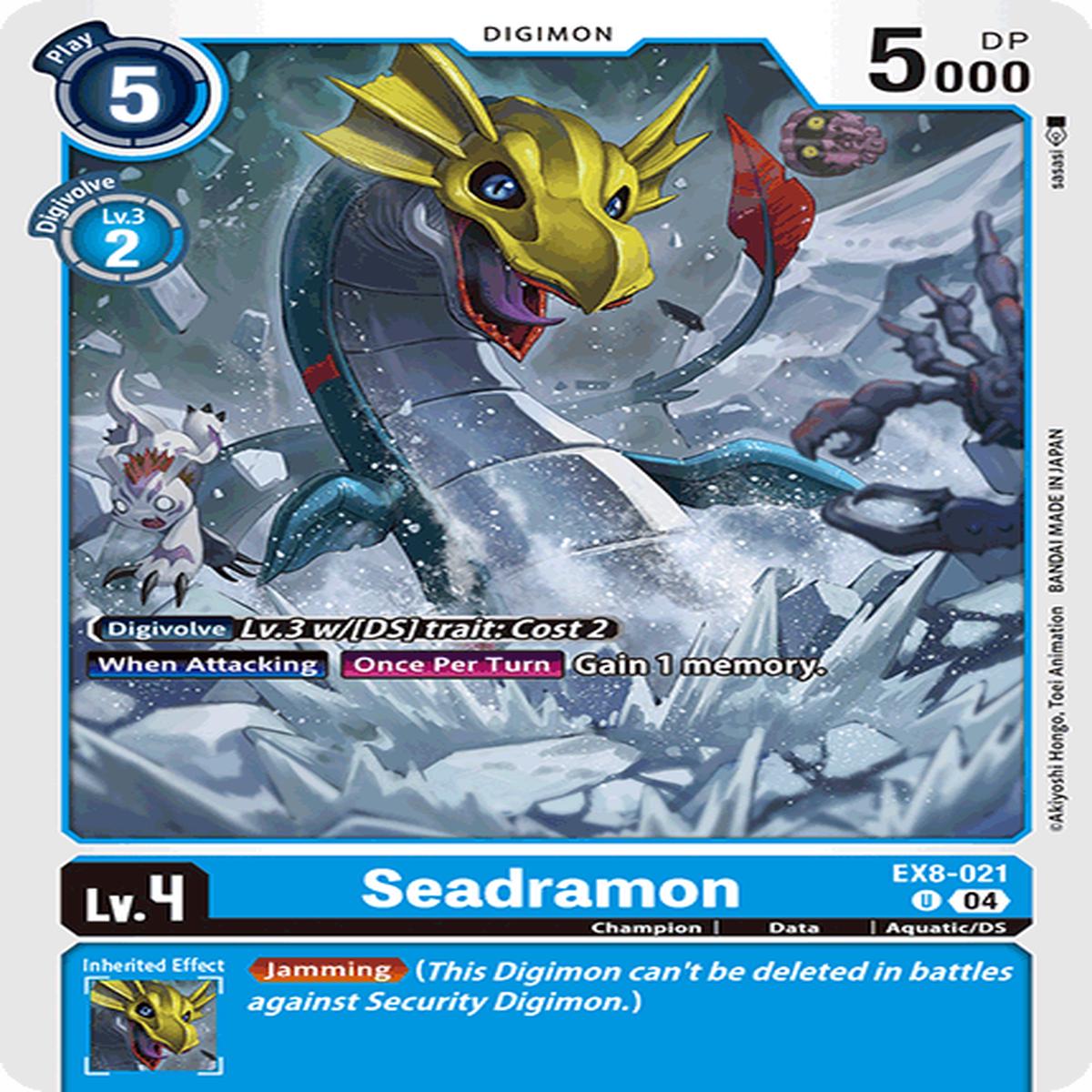 (021) Seadramon - EX8