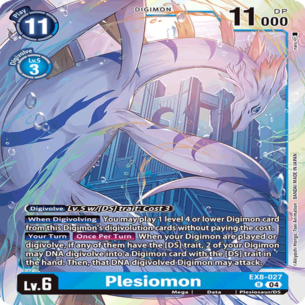 (027) Plesiomon - EX8