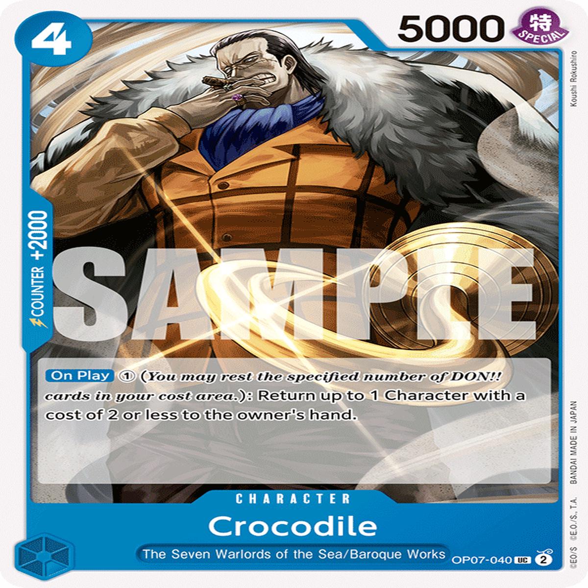 (040) Crocodile - OP07