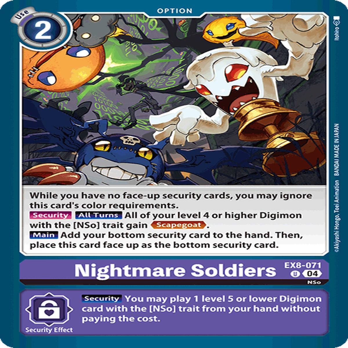 (071) Nightmare Soldiers - EX8