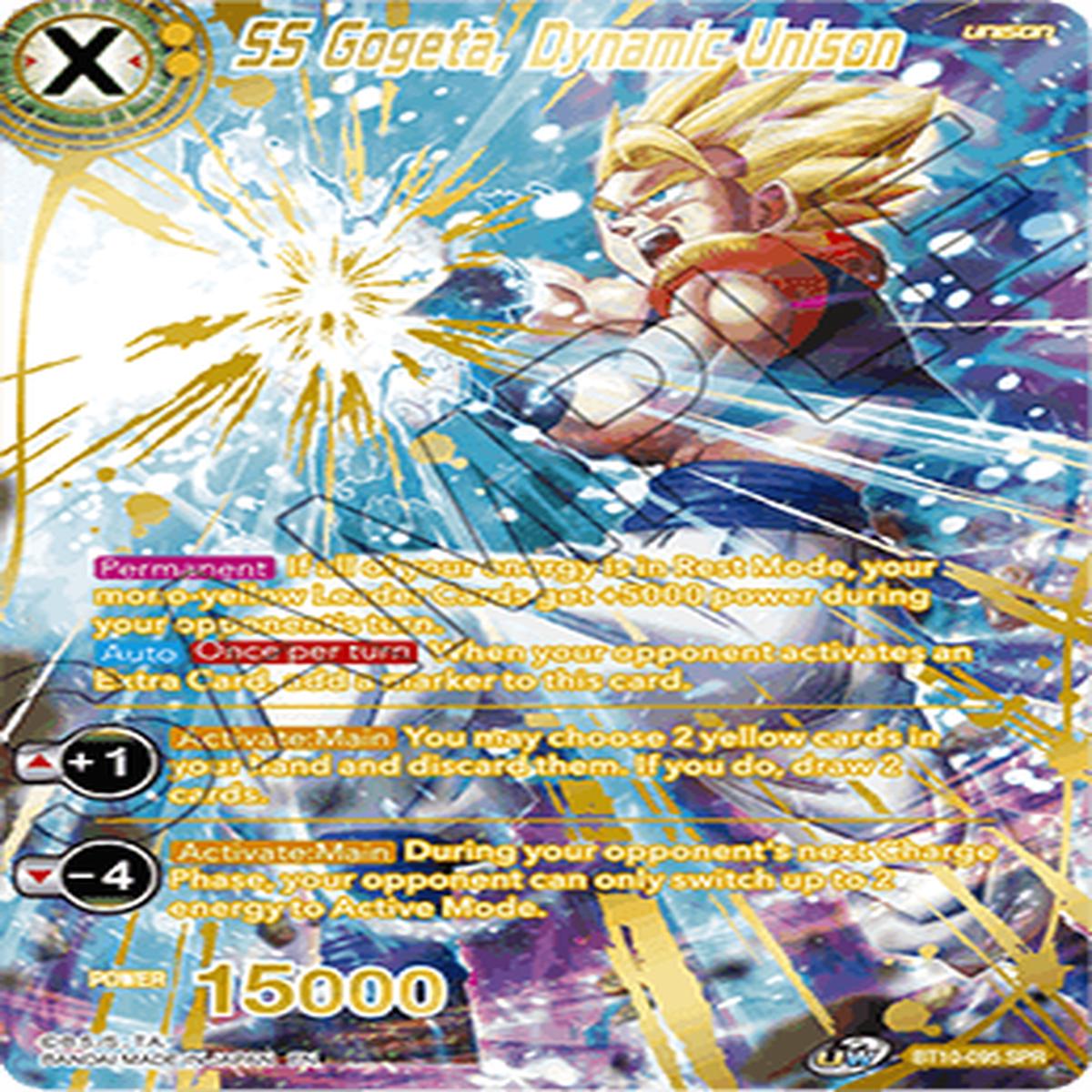 (095) SS Gogeta, Dynamic Unison - Rise of the Unison Warrior