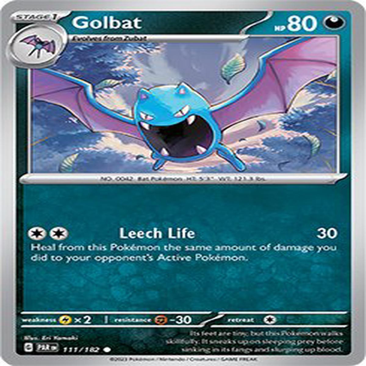 (111/182) Golbat - Paradox Rift