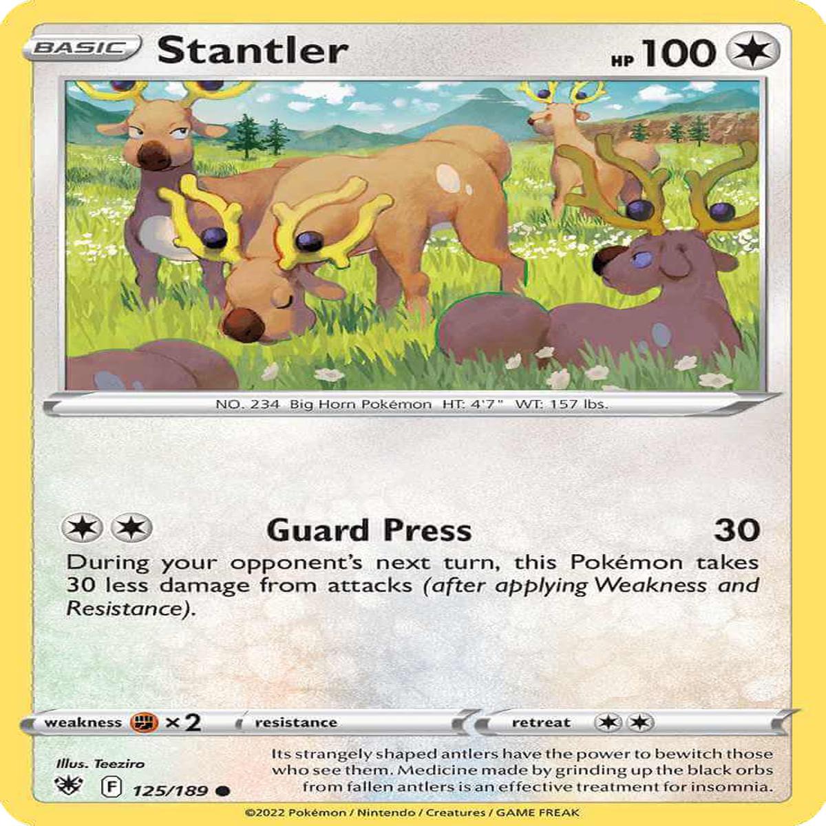(125/189) Stantler - Astral Radiance