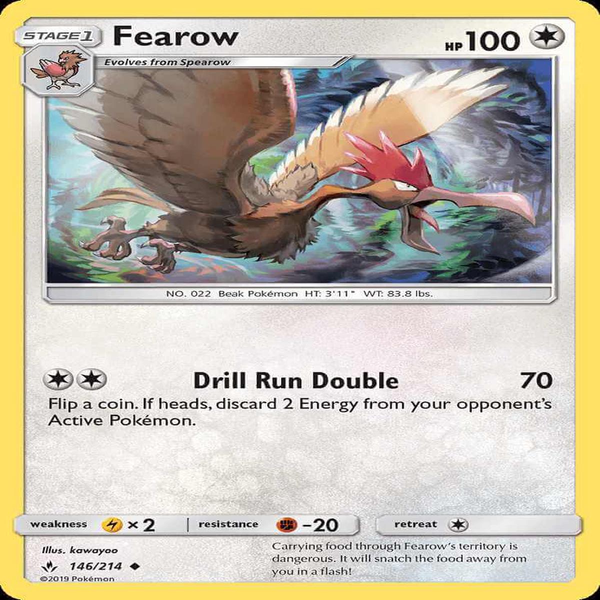(146/214) Fearow - Unbroken Bonds