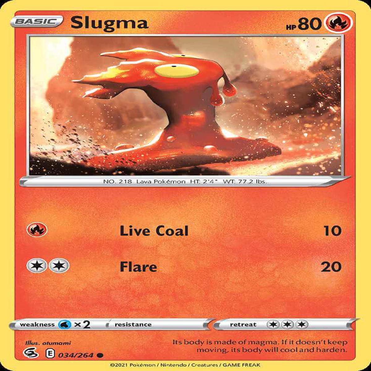 (34/264) Slugma - Fusion Strike