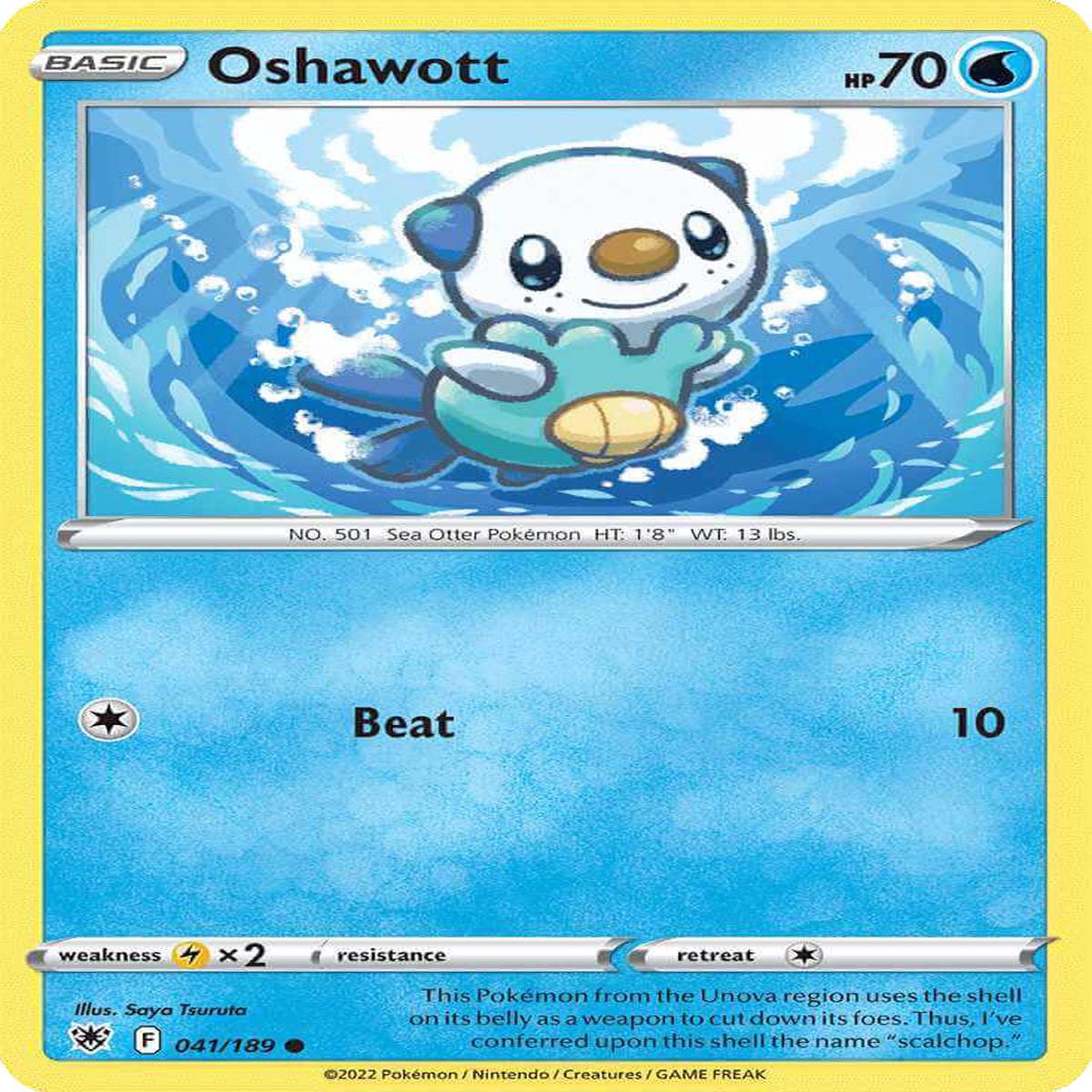 (41/189) Oshawott - Astral Radiance