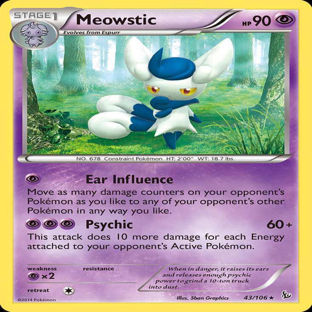 (43/106) Meowstic - Flashfire