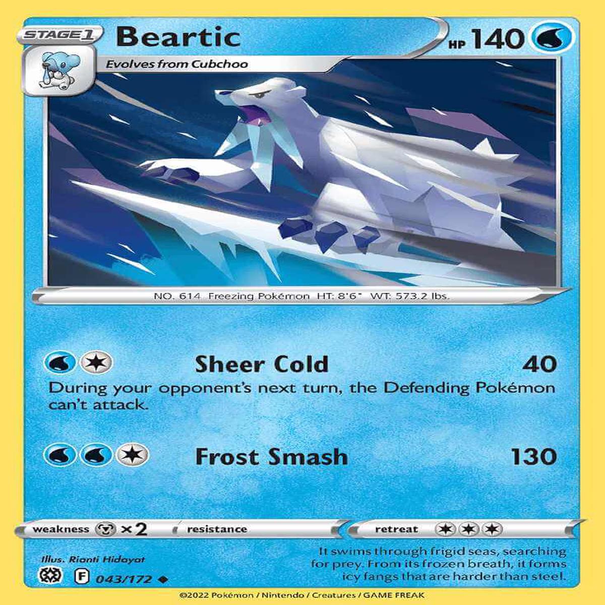 (43/172) Beartic - Brilliant Stars
