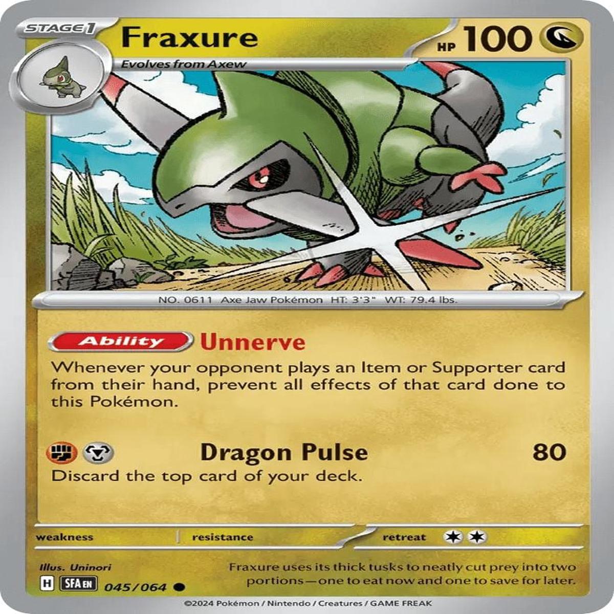 (45/64) Fraxure - Shrouded Fable