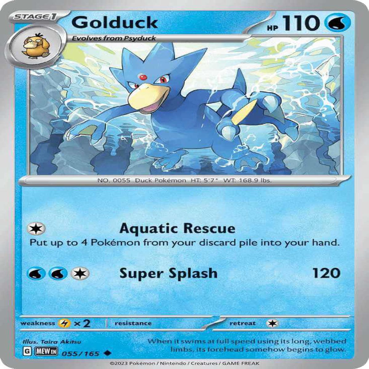 (55/165) Golduck - SV 151