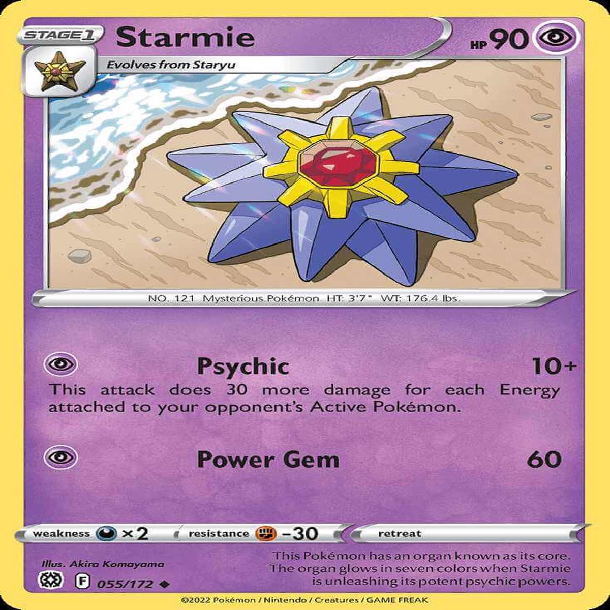 (55/172) Starmie - Brilliant Stars