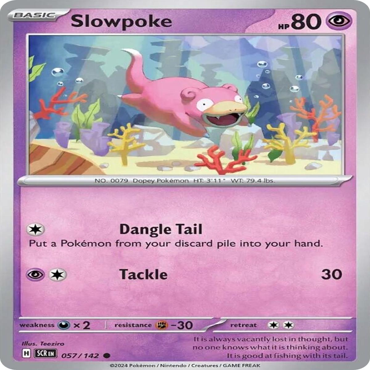 (57/142) Slowpoke - Stellar Crown