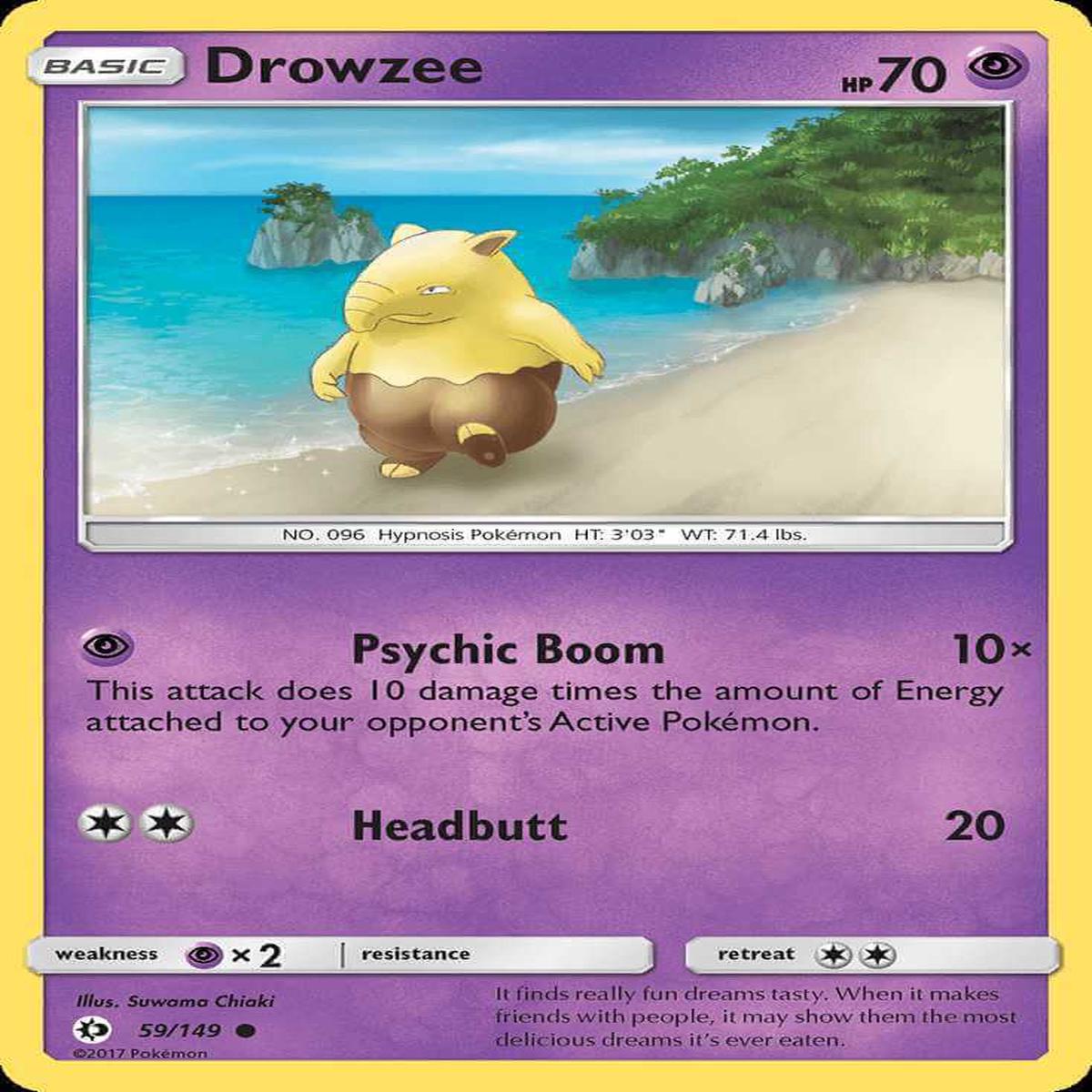 (59/149) Drowzee - Sun & Moon