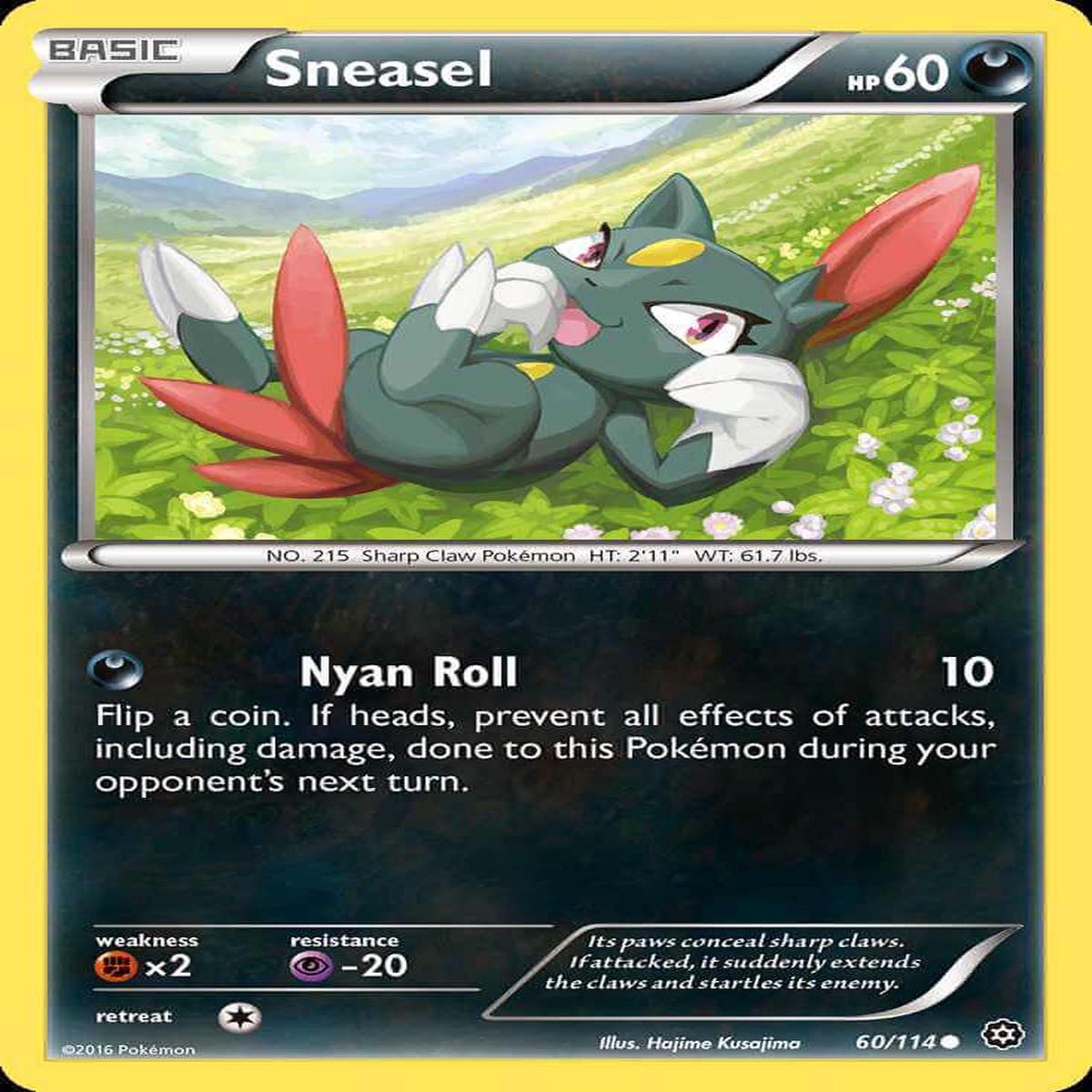 (60/114) Sneasel - Steam Siege
