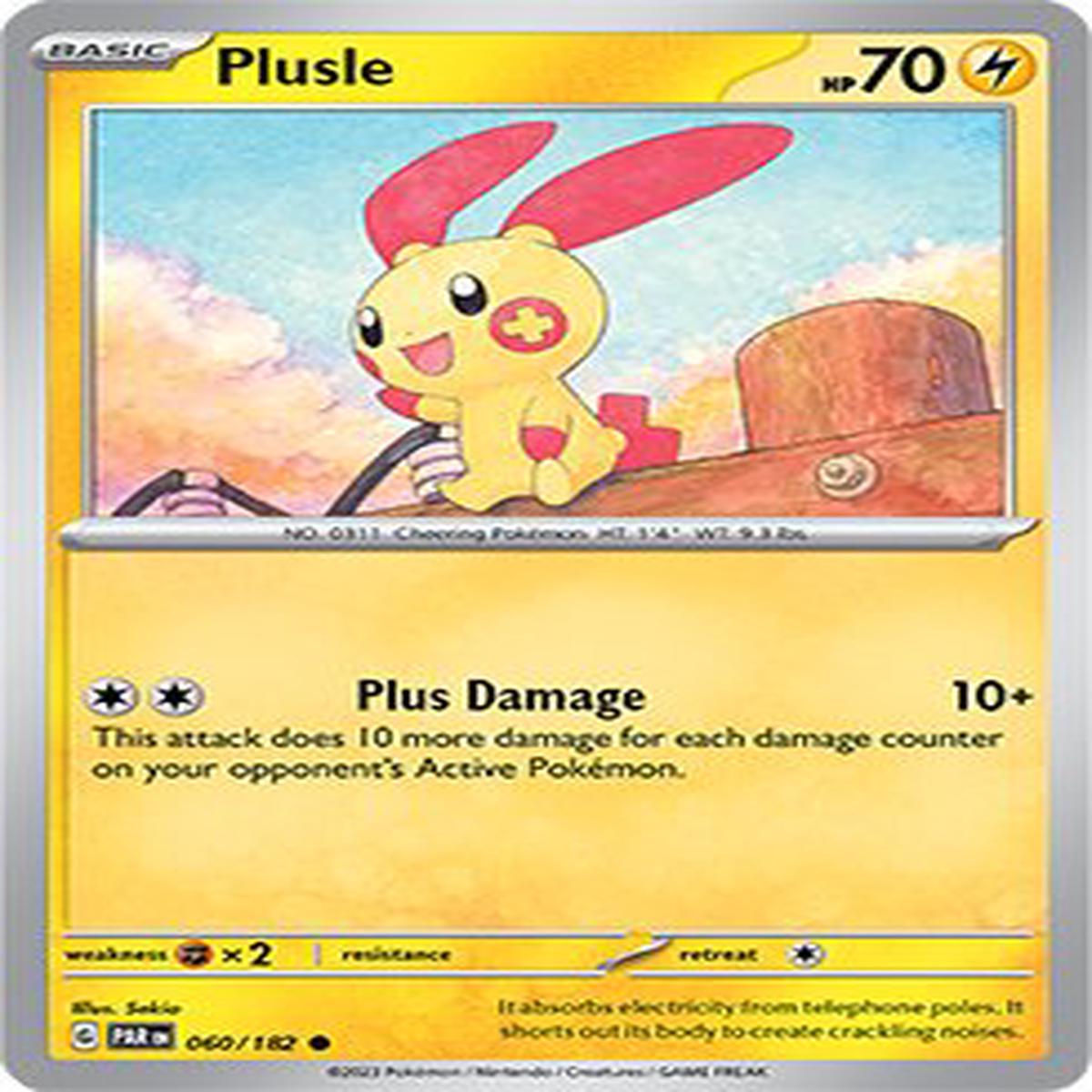 (60/182) Plusle - Paradox Rift
