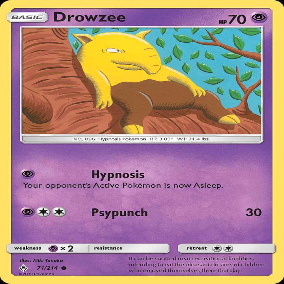 (71/214) Drowzee - Unbroken Bonds