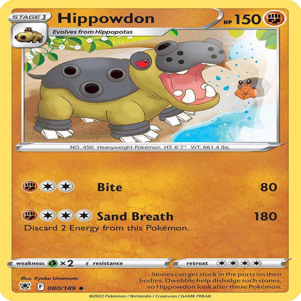 (80/189) Hippowdon - Astral Radiance
