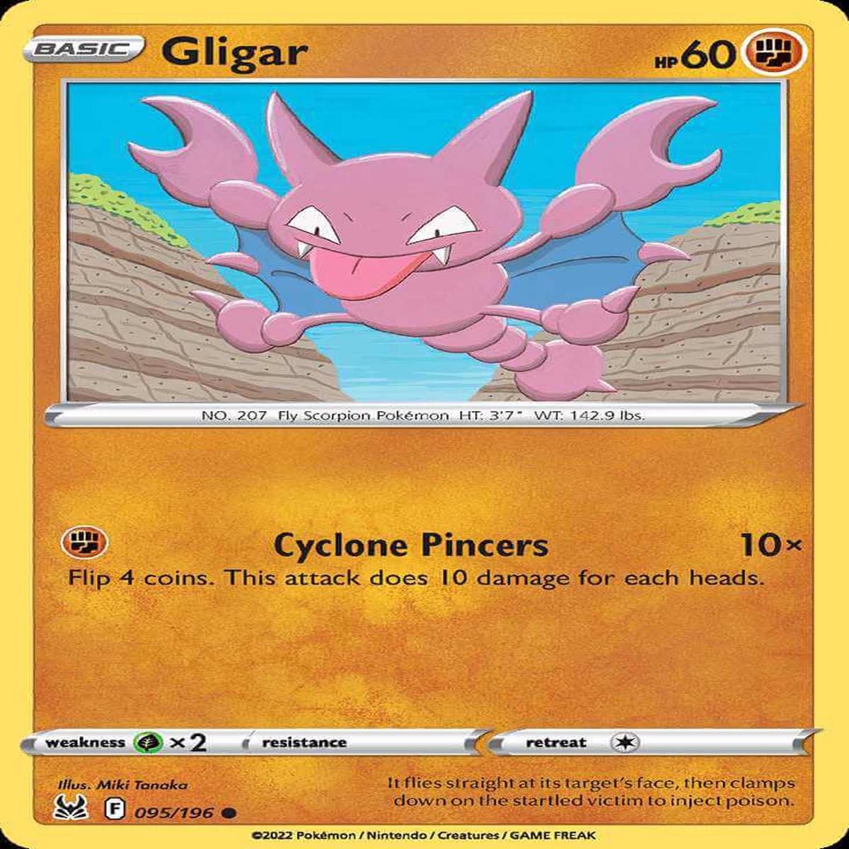 (95/196) Gligar - Lost Origin