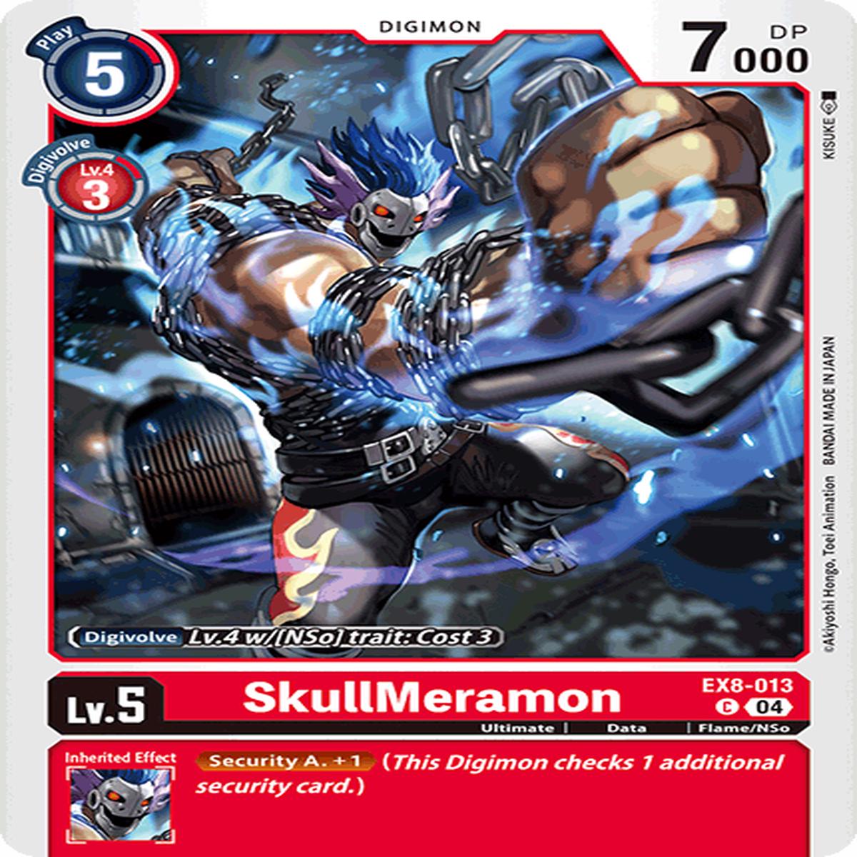 (013) SkullMeramon - EX8