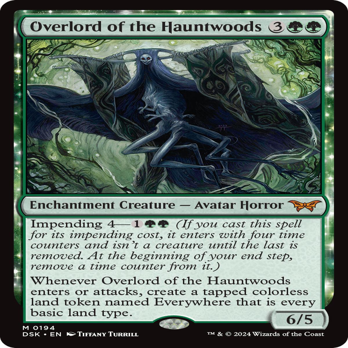 (0194) Overlord of the Hauntwoods - Duskmourn: House of Horror