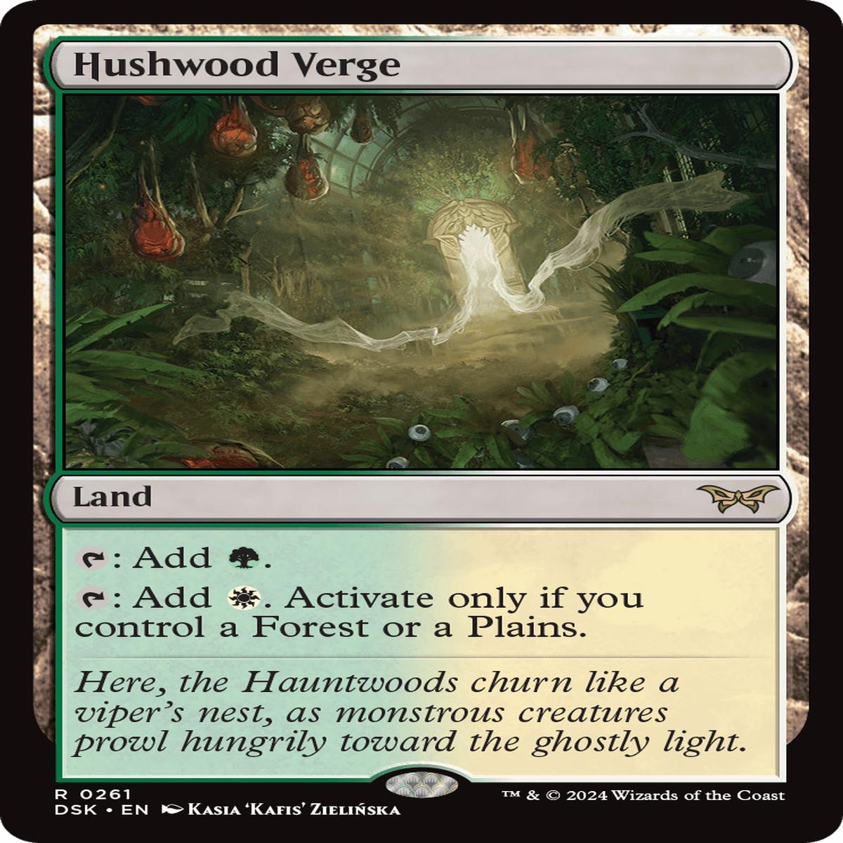 (0261) Hushwood Verge - Duskmourn: House of Horror