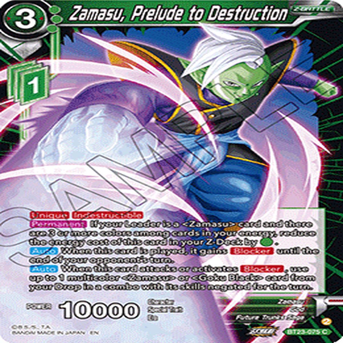 (075) Zamasu, Prelude to Destruction - Perfect Combination