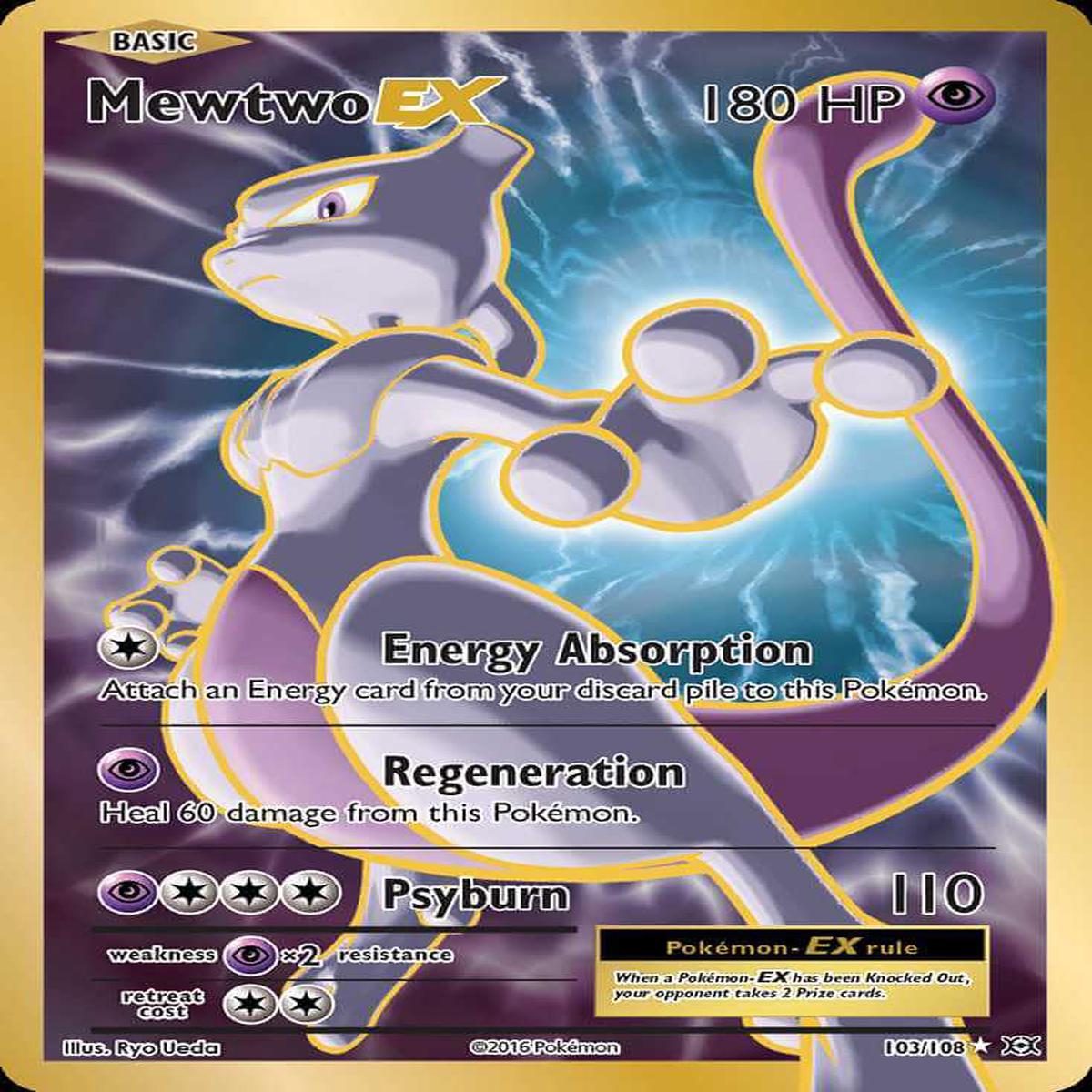 (103/108) Mewtwo EX - Evolutions