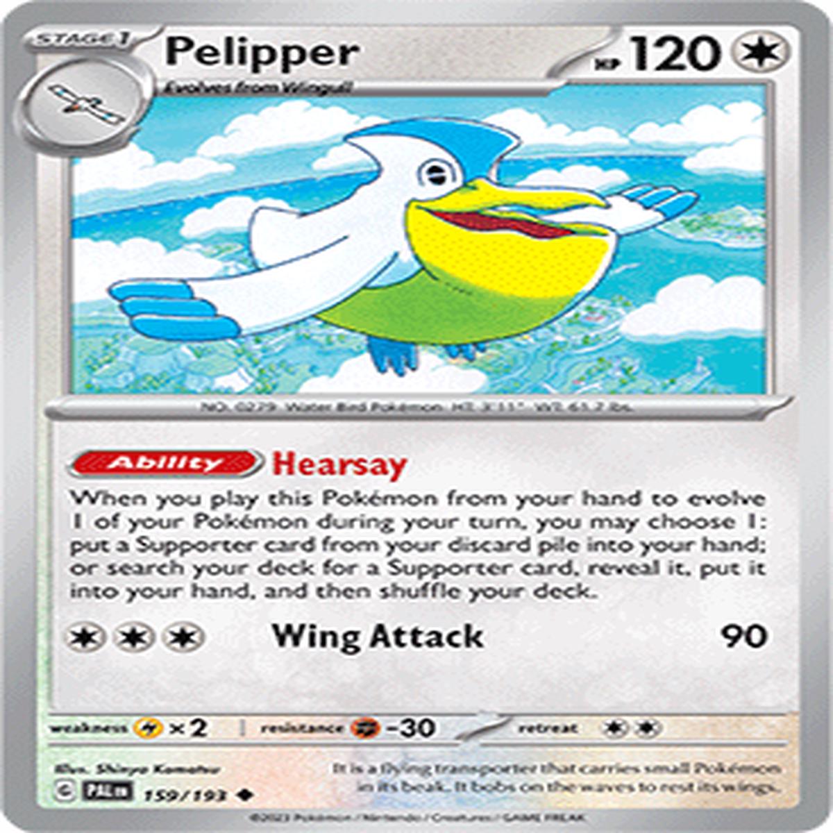 (159/193) Pelipper - Paldea Evolved