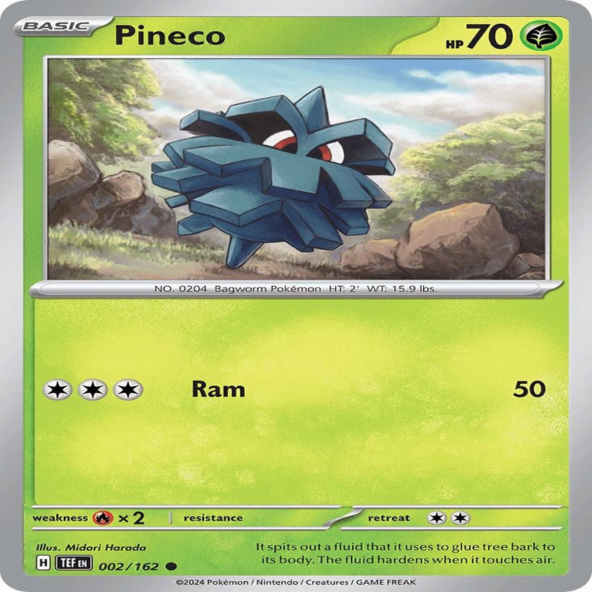(2/162) Pineco - Temporal Forces