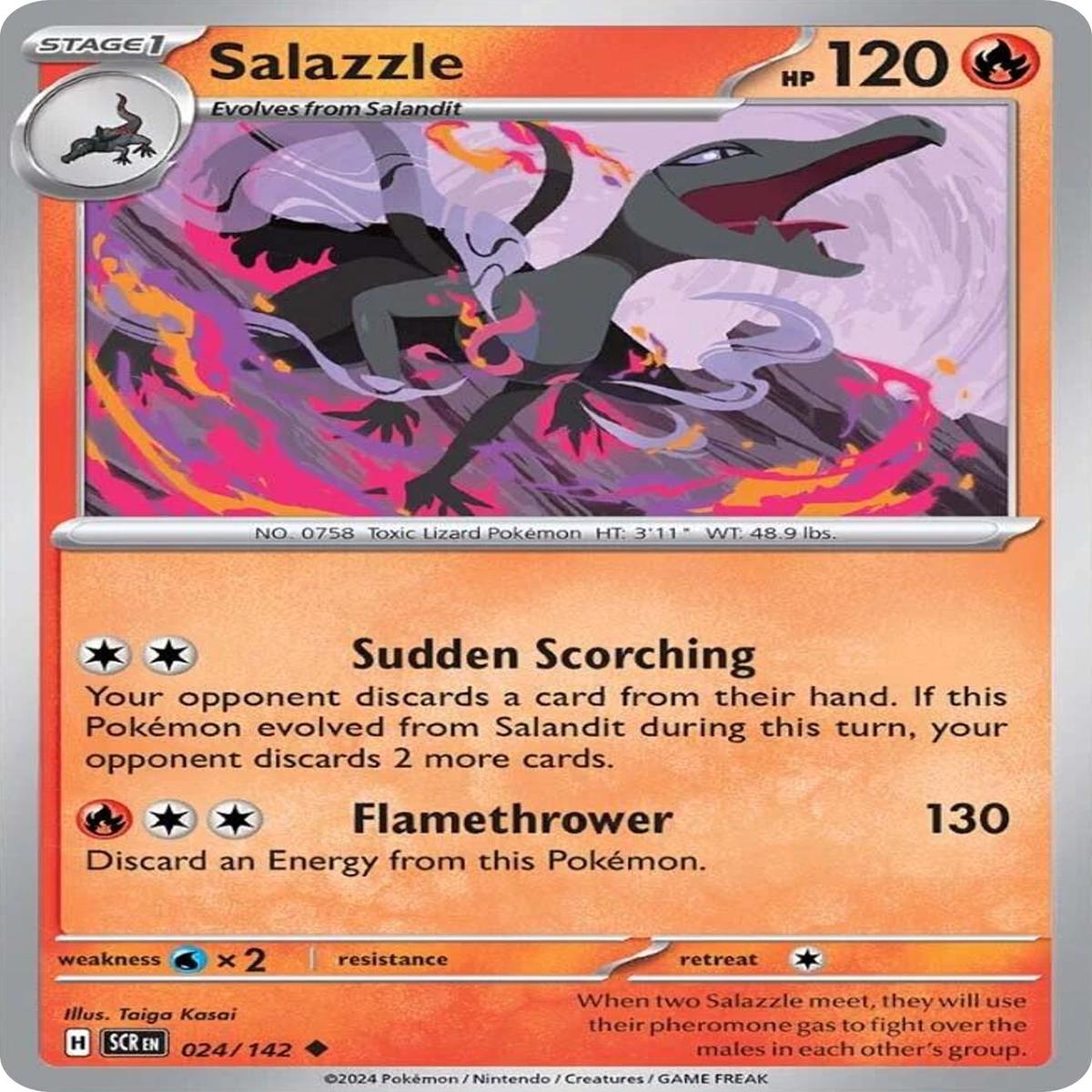 (24/142) Salazzle - Stellar Crown