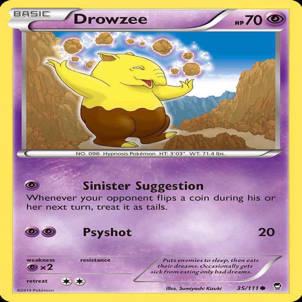 (35/111) Drowzee - Furious Fists