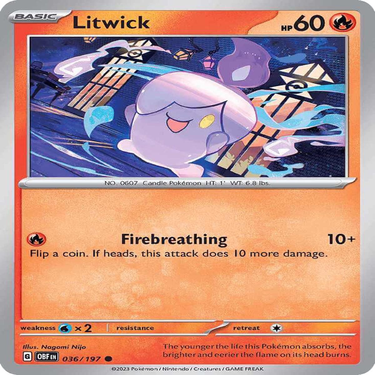 (36/197) Litwick - Obsidian Flames