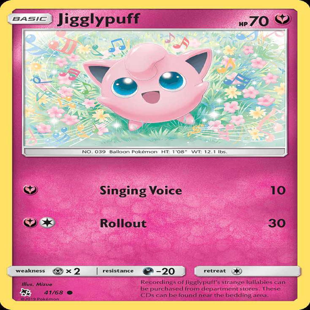 (41/68) Jigglypuff - Hidden Fates