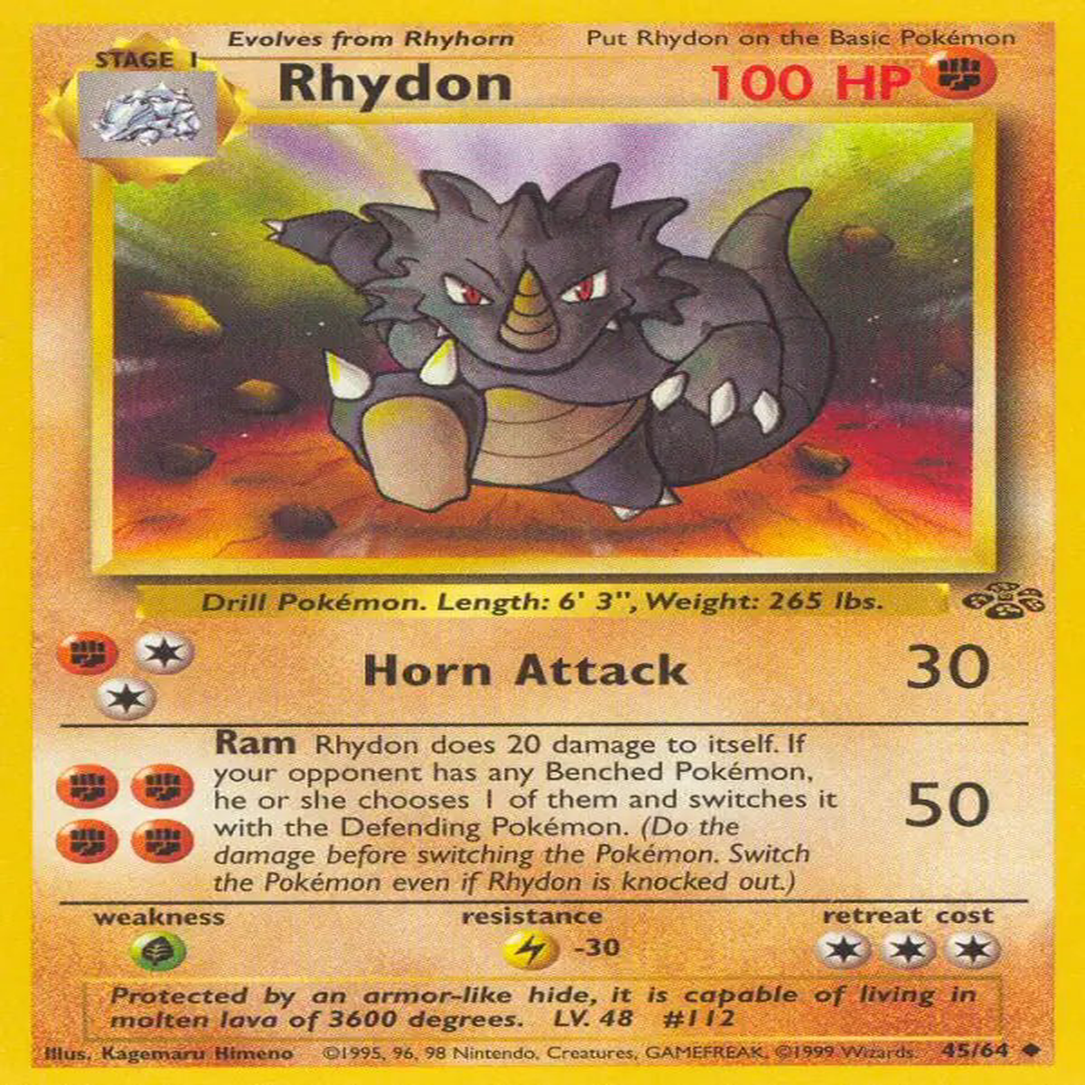 (45/64) Rhydon - Jungle