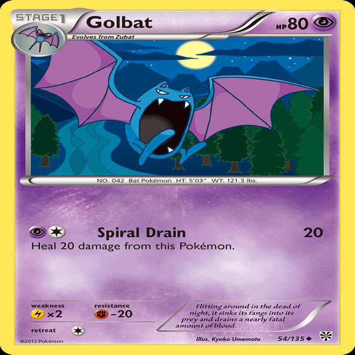 (54/135) Golbat - Plasma Storm