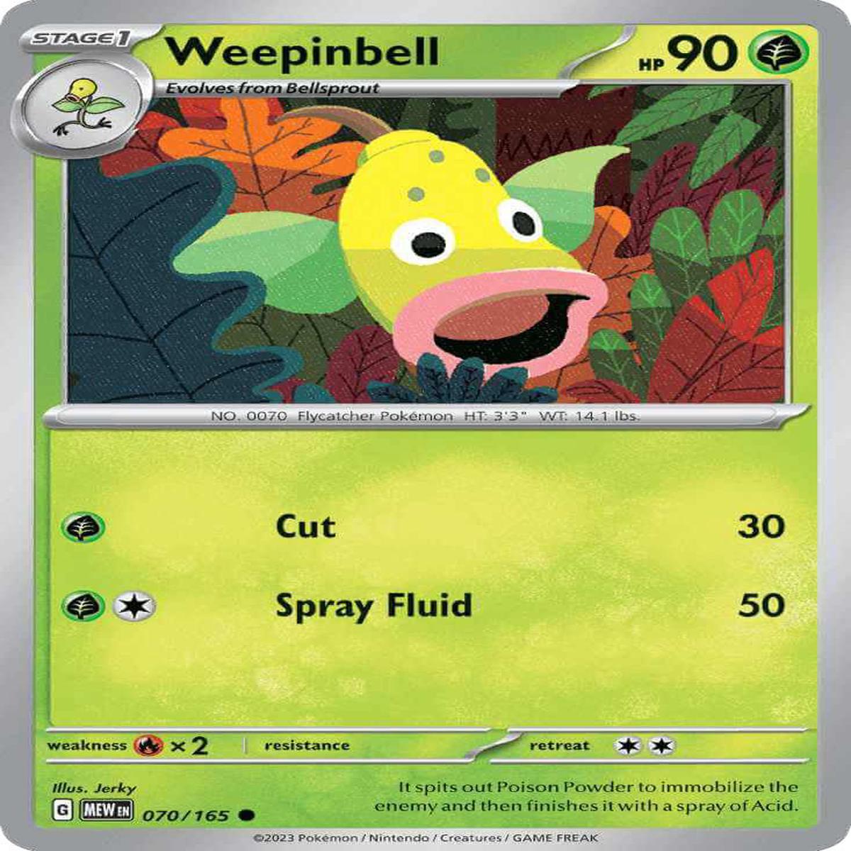 (70/165) Weepinbell - SV 151