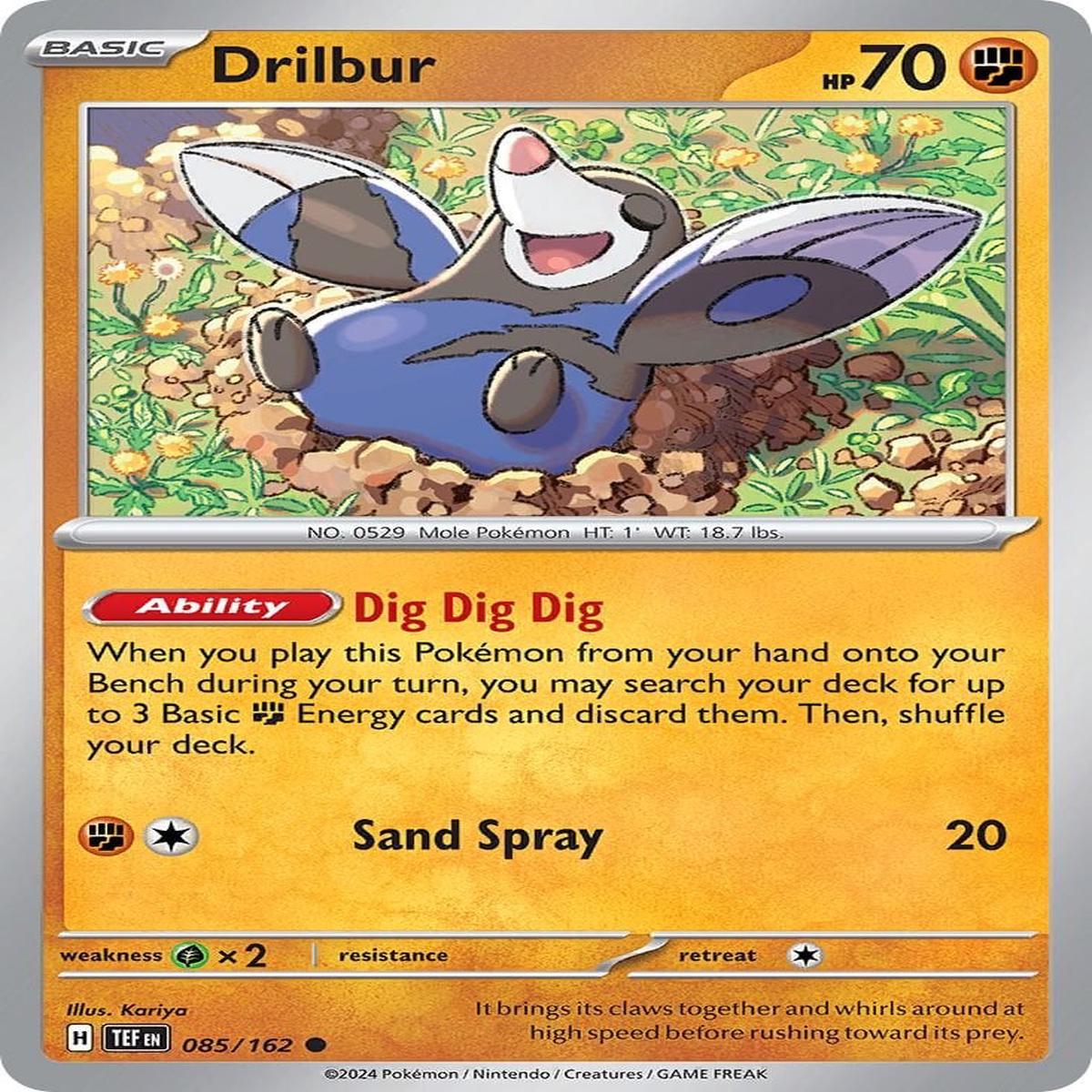 (85/162) Drilbur - Temporal Forces