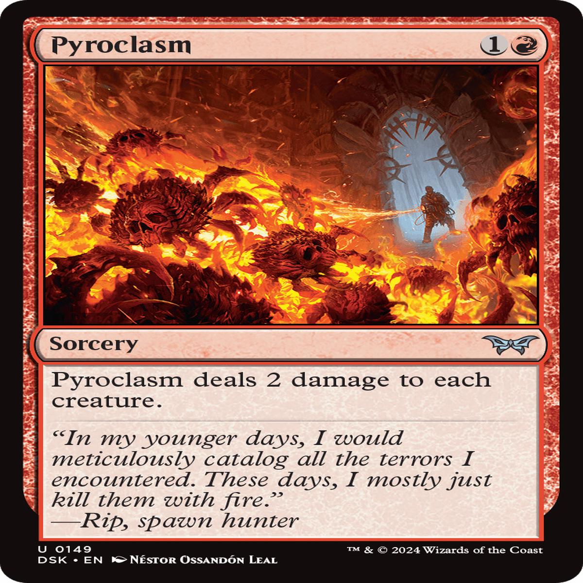 (0149) Pyroclasm - Duskmourn: House of Horror