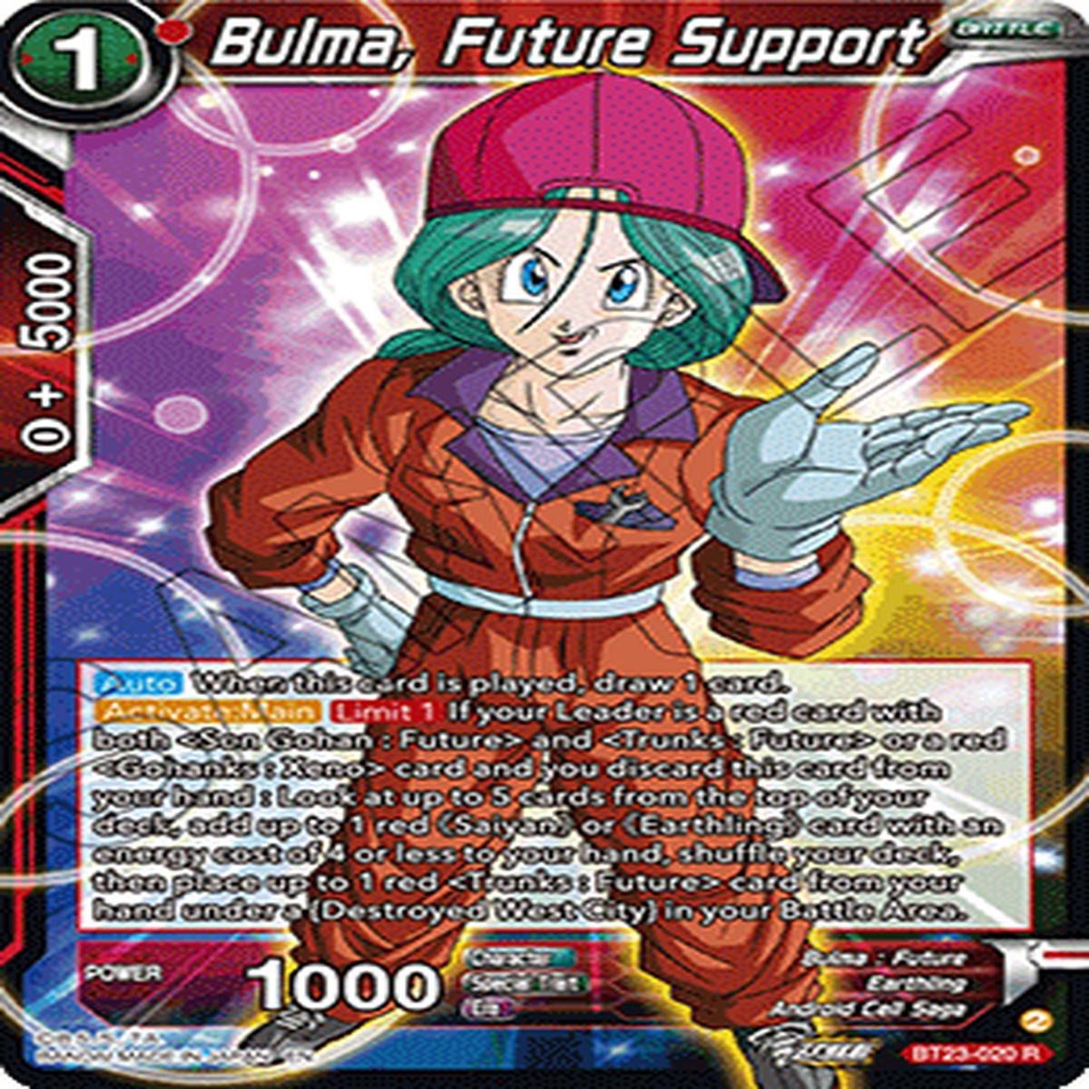 (020) Bulma, Future Support - Perfect Combination