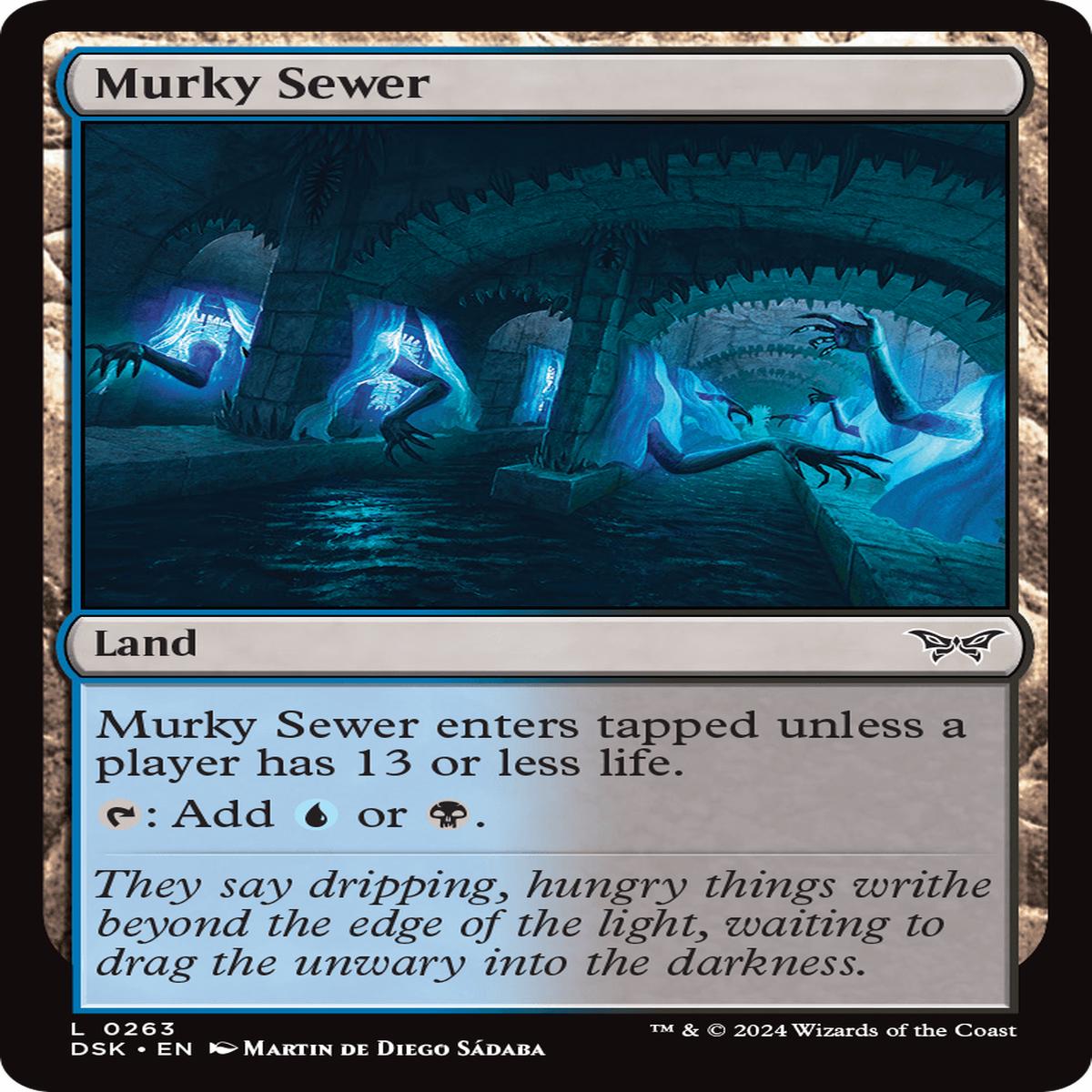 (0263) Murky Sewer - Duskmourn: House of Horror
