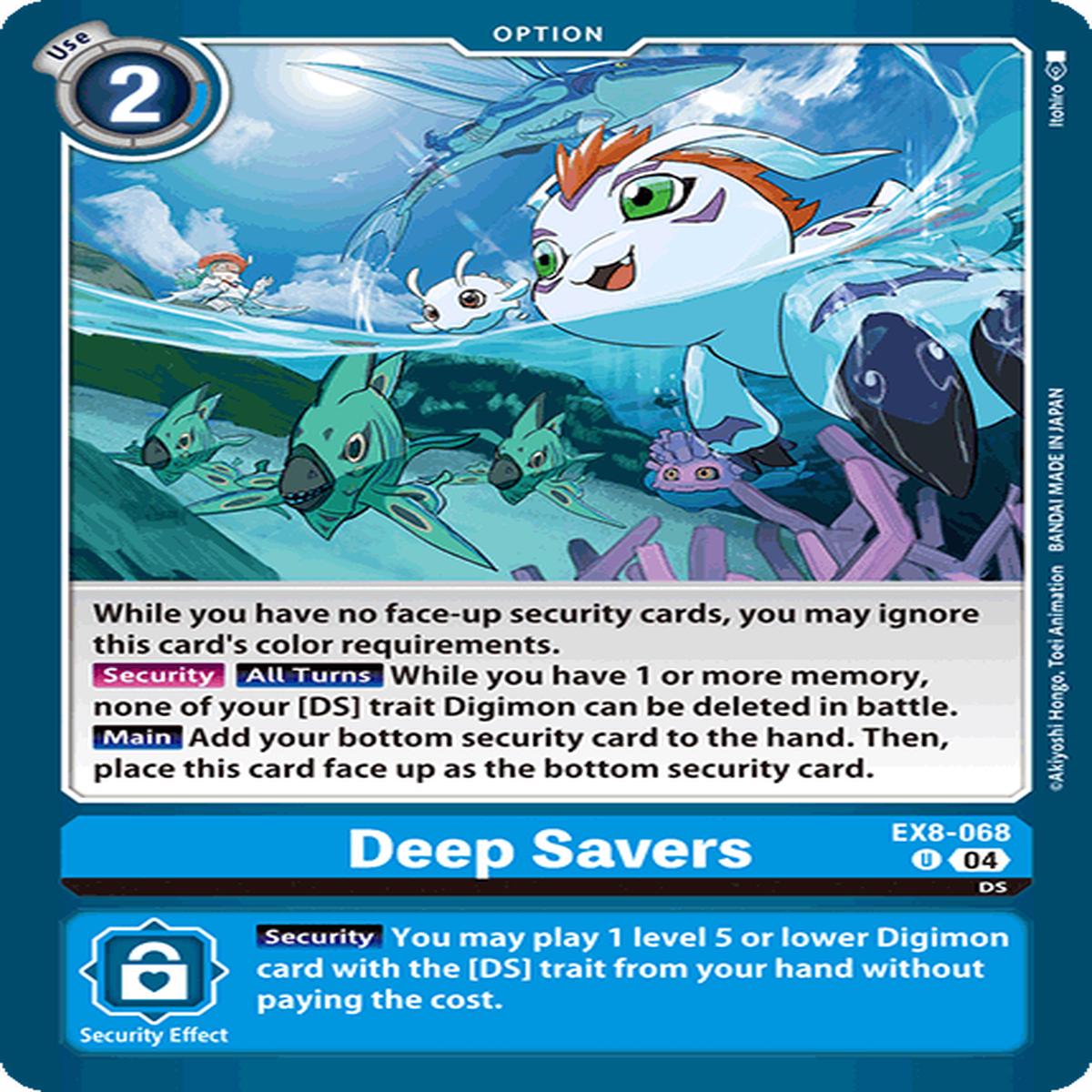 (068) Deep Savers - EX8