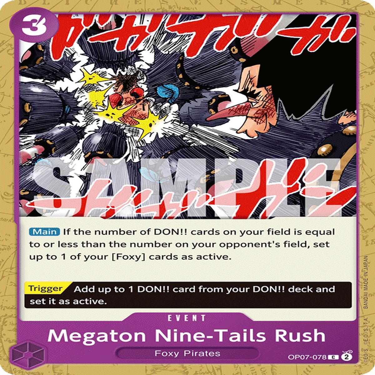 (078) Megaton Nine-Tails Rush - OP07