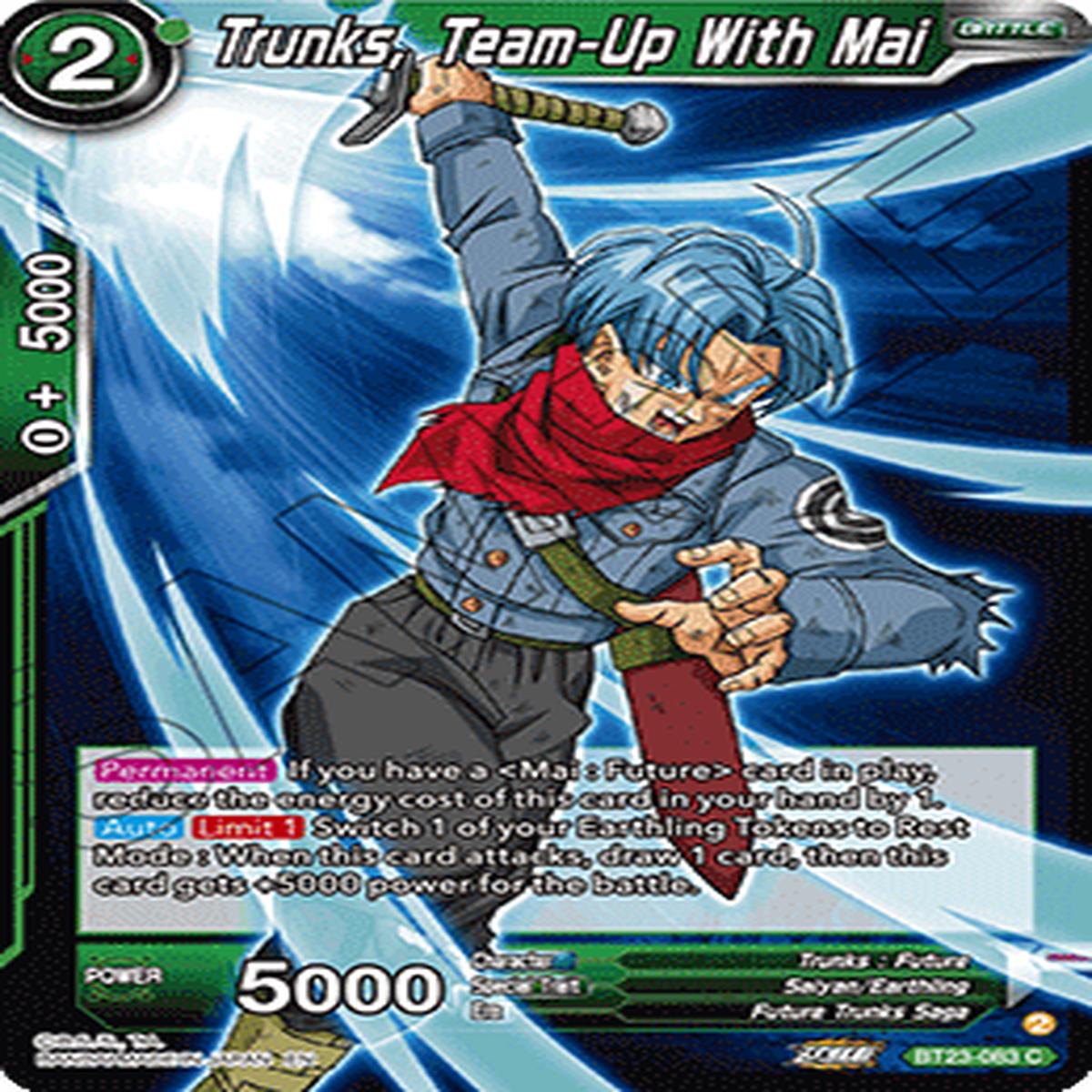 (083) Trunks, Team-Up With Mai - Perfect Combination