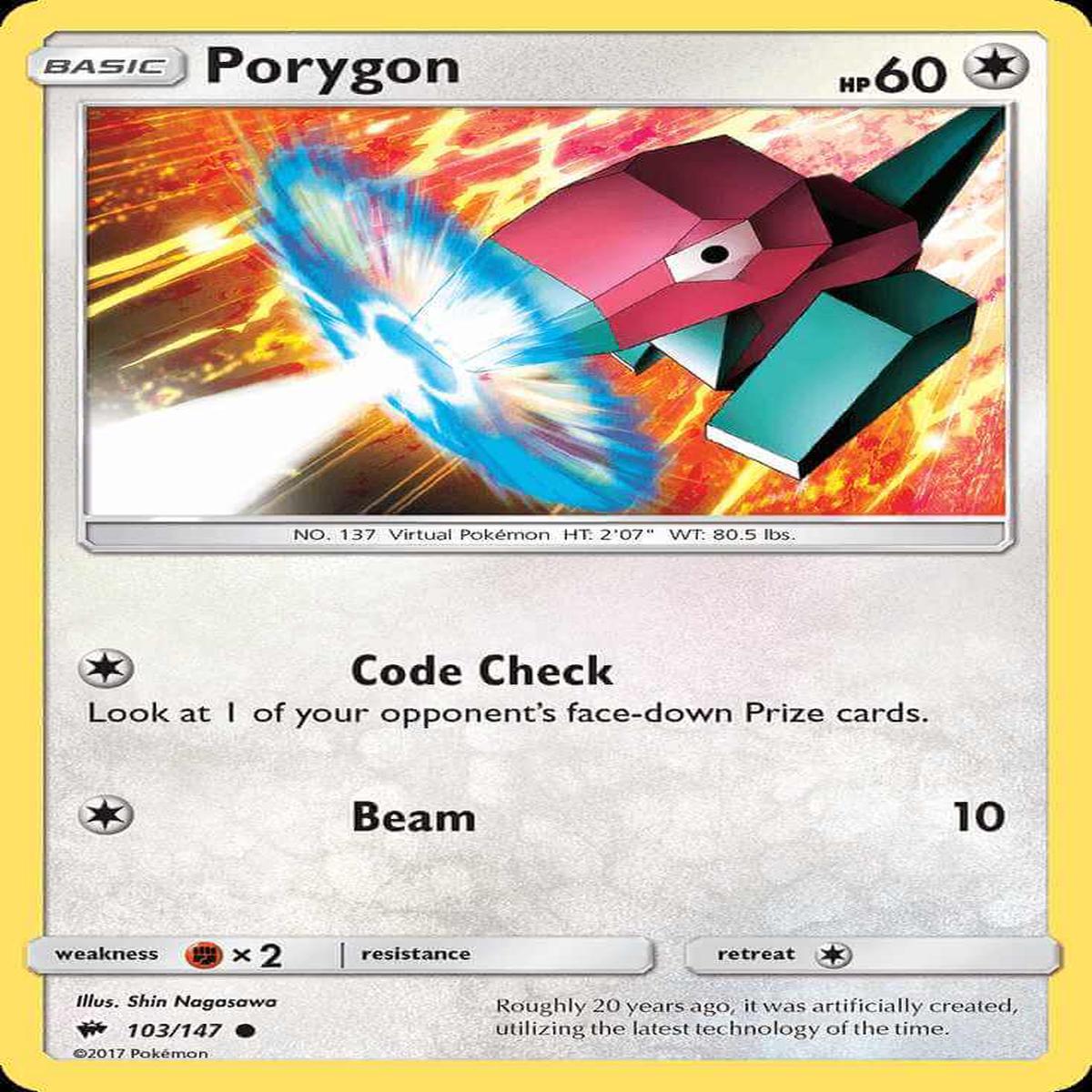 (103/147) Porygon - Burning Shadows