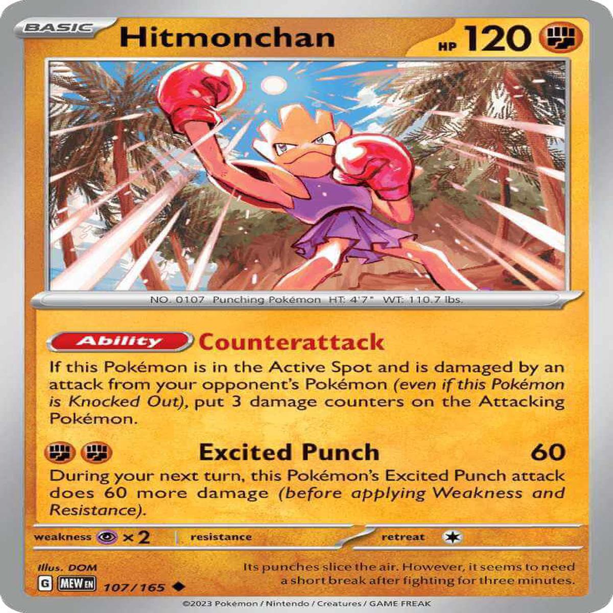 (107/165) Hitmonchan - SV 151