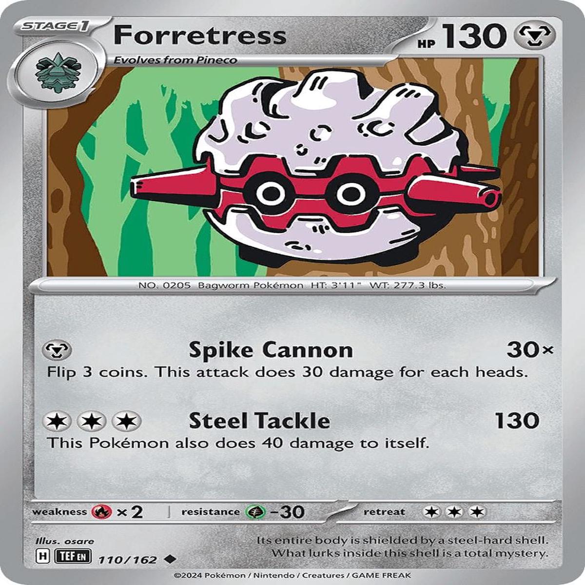 (110/162) Forretress - Temporal Forces