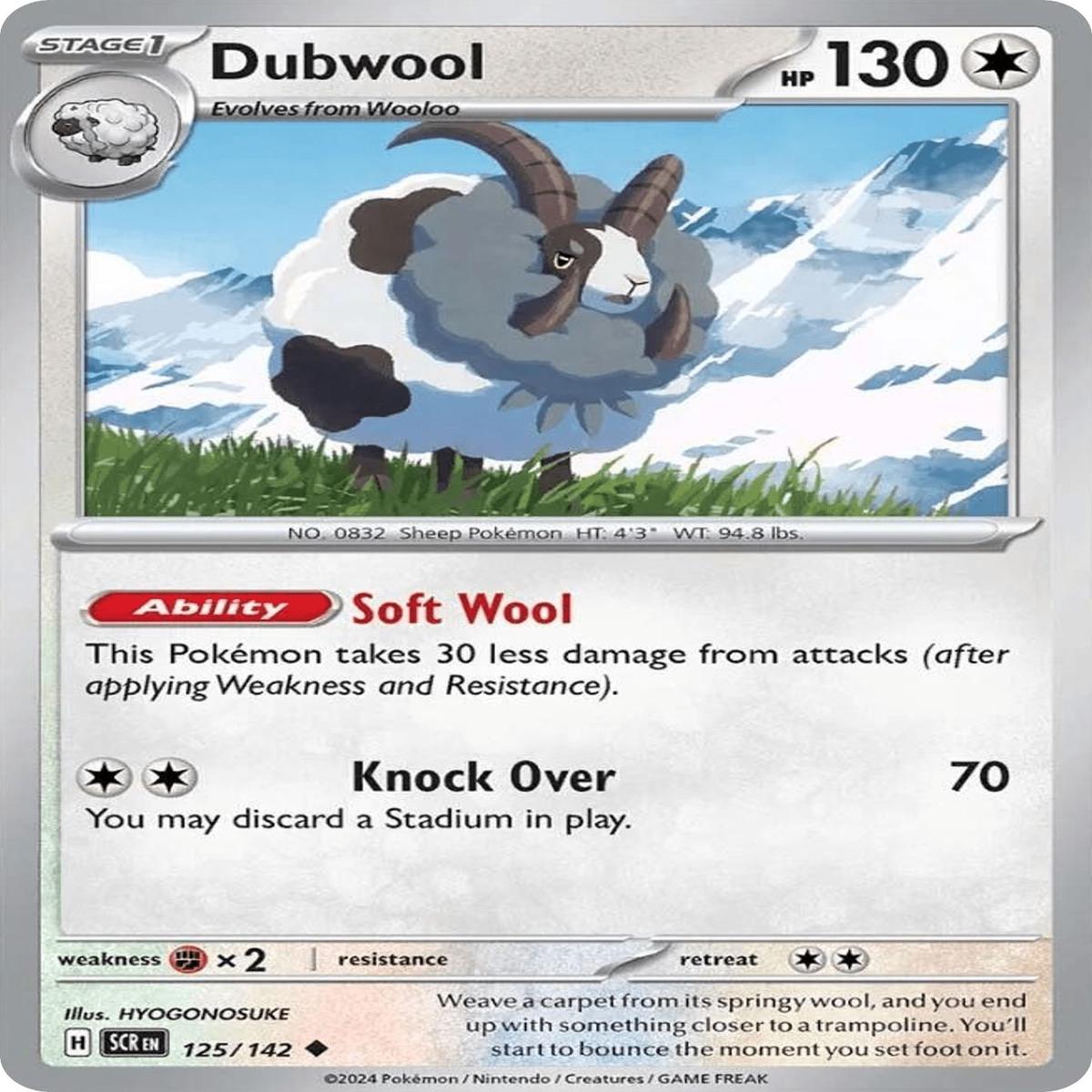 (125/142) Dubwool - Stellar Crown