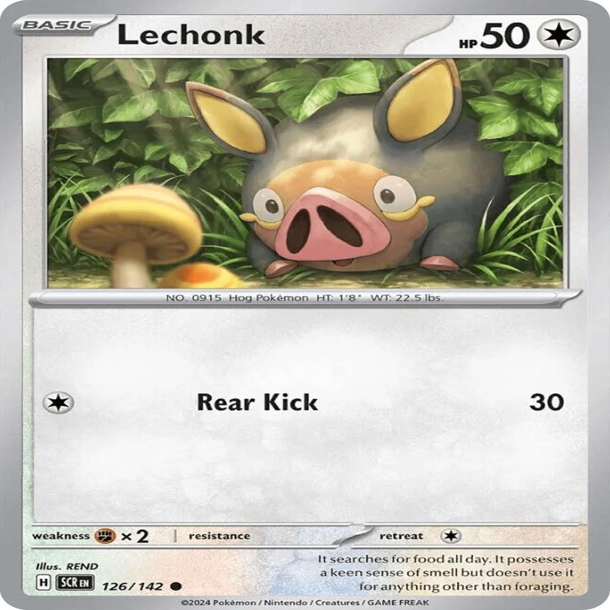 (126/142) Lechonk - Stellar Crown